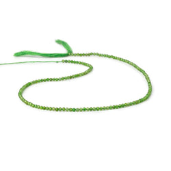 2mm Chrome Diopside Micro Faceted Round Beads 12.5 inch 166 pieces (ONLINE ORDER ONLY)