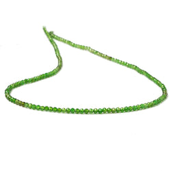 2mm Chrome Diopside Micro Faceted round beads 13 inch 165 pieces (ONLINE ORDER ONLY)