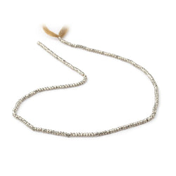 2mm Golden Pyrite Micro Faceted Rondelle Beads 12.5 inches 227 pieces AAA (ONLINE ORDER ONLY)