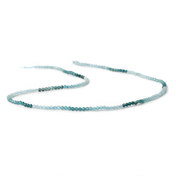 2mm Grandidierite Micro Faceted Round Beads 12.5 inch 160 pieces AA (ONLINE ORDER ONLY)