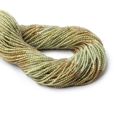 2mm Grossular Garnet Micro Faceted Round Beads 11.5 inch 174 pieces (ONLINE ORDER ONLY)