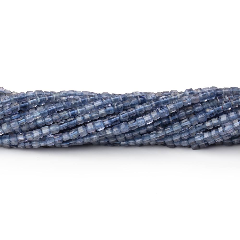 2mm Iolite Micro Faceted Cube Beads 12.5 inch 140 pieces A (ONLINE ORDER ONLY)