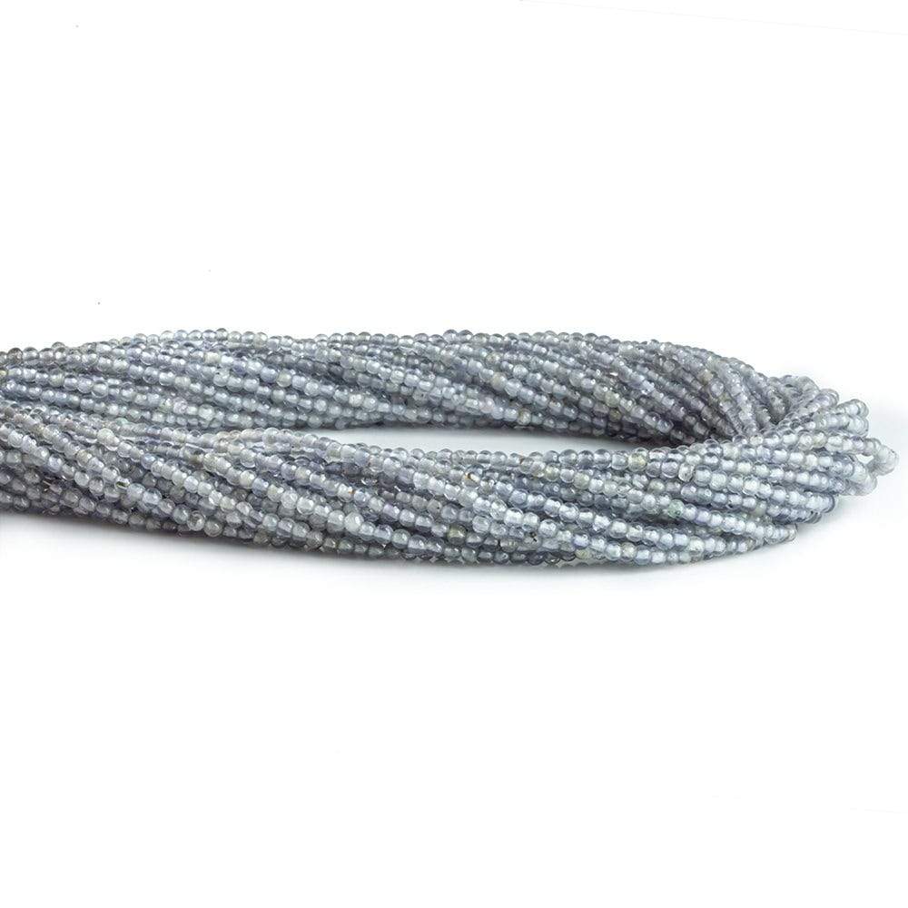 2mm Iolite plain round Beads 13 inch 175 pieces (ONLINE ORDER ONLY)
