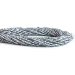 2mm Iolite plain round Beads 13 inch 175 pieces (ONLINE ORDER ONLY)