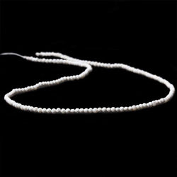 2mm Matte Magnesite Micro Faceted round beads 13 inch 180 pieces (ONLINE ORDER ONLY)