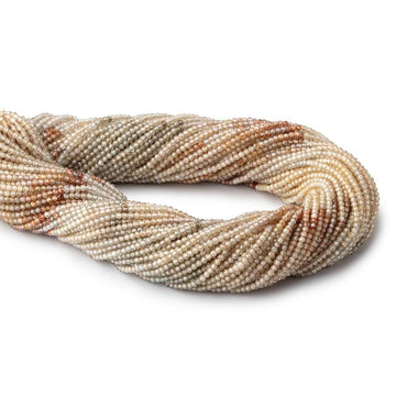 2mm Multi Color Zircon Micro Faceted Rondelle Beads 12.5 inch 199 pieces AAA (ONLINE ORDER ONLY)