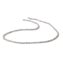 2mm Mystic Labradorite Micro Faceted Rondelle Beads 13 inch 200 pieces (ONLINE ORDER ONLY)