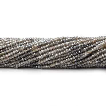 2mm Mystic Shaded Labradorite faceted round beads 13 inch 180 pieces (ONLINE ORDER ONLY)