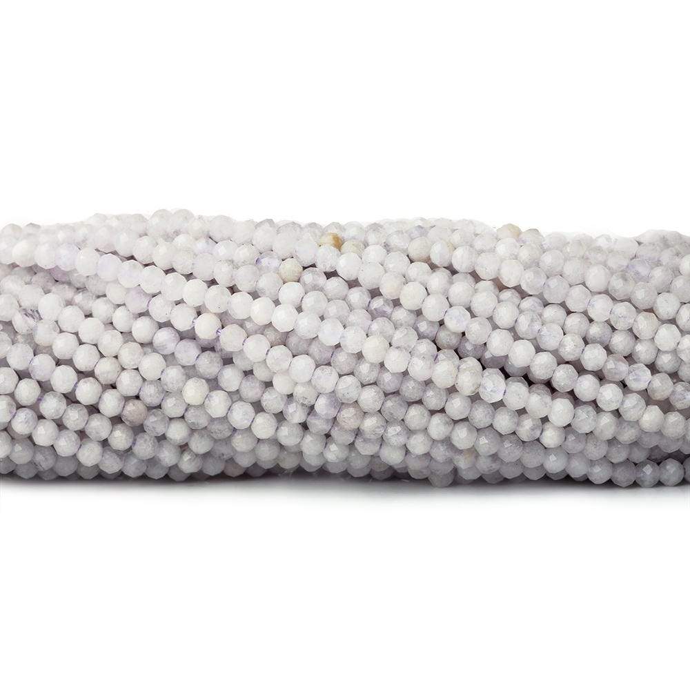 2mm Pale Cape Amethyst microfaceted round beads 13 inch 170 pieces (ONLINE ORDER ONLY)