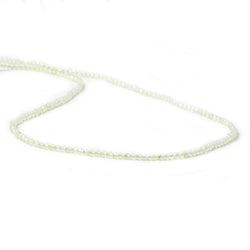 2mm Prehnite micro-faceted rondelles 13 inch 215 beads AAA (ONLINE ORDER ONLY)