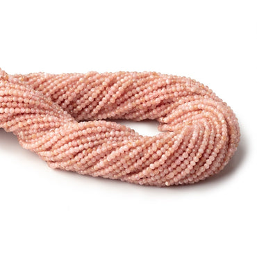 2mm Rhodochrosite Micro Faceted Round 12.5 inch 168 Beads (ONLINE ORDER ONLY)