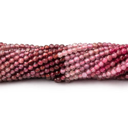 2mm Shaded Magenta Spinel Micro Faceted Round Beads 12.5 inch 160 pieces AA (ONLINE ORDER ONLY)