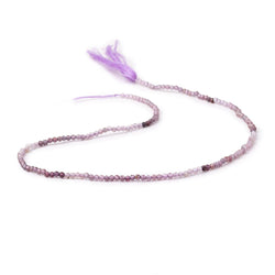 2mm Shaded Purple Spinel Micro Faceted Round Beads 12.5 inch 160 pieces AA (ONLINE ORDER ONLY)