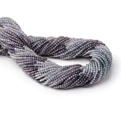 2mm Shaded Purple & Violet Spinel Micro Faceted Round Beads 12.5 inch 160 pieces AA (ONLINE ORDER ONLY)