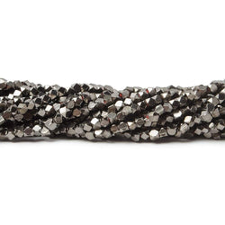 2mm Shiny Faceted Nugget Beads 8 inch 90 pieces (ONLINE ORDER ONLY)