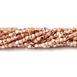 2mm Shiny Faceted Nugget Beads 8 inch 90 pieces (ONLINE ORDER ONLY)