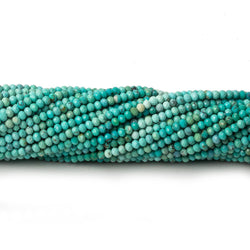 2mm Sleeping Beauty Turquoise micro faceted rondelle beads 13 inch 195 pcs AAA (ONLINE ORDER ONLY)