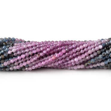 2mm Umba Sapphire Micro Faceted Round Beads 13 inch 164 pieces AAA (ONLINE ORDER ONLY)