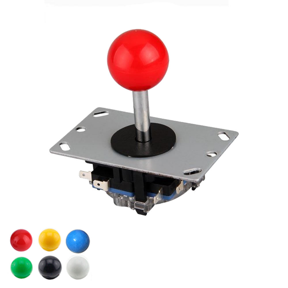 2-Pin 8-Way Arcade Joystick – DIY Fighting Stick for MAME & Cabinets (Online Only)