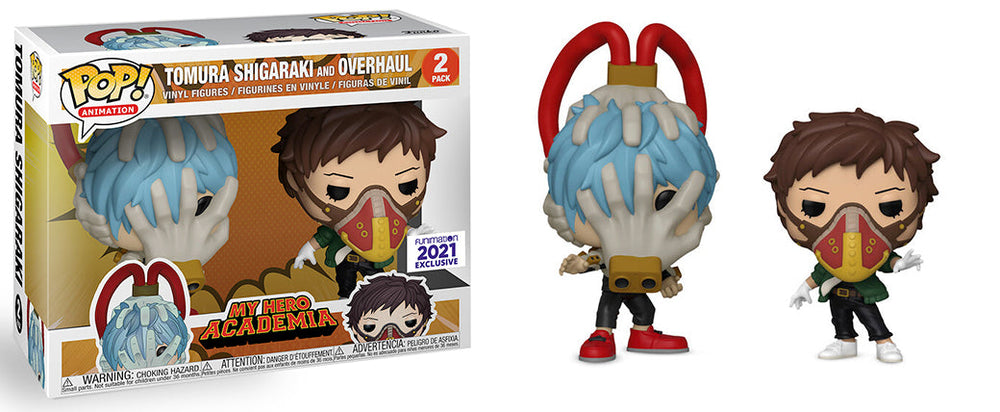 Tomura Shigaraki & Overhaul (My Hero Academia) 2-pk - 2021 FUNimation Exclusive (Online Order Only)