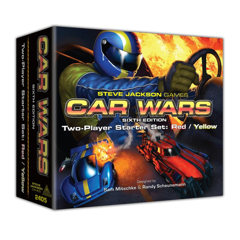 Car Wars - Two Player Starter Set: Red / Yellow - Board Game (Online Order Only)