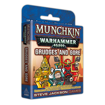 Munchkin Warhammer 40K - Grudges and Gore Expansion (ONLINE ORDER ONLY)