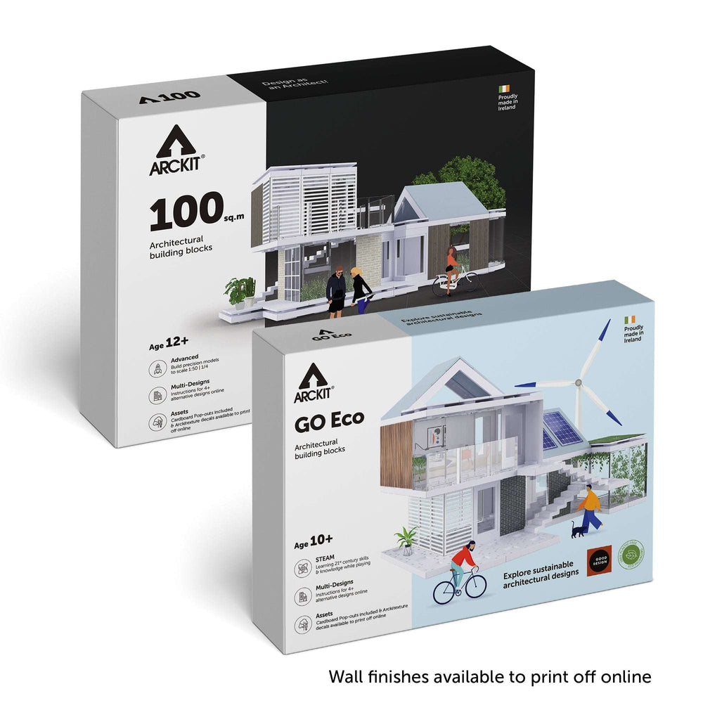 Bundle kit with Arckit A100 and GO Eco Architectural Model Kits (ONLINE ORDER ONLY)