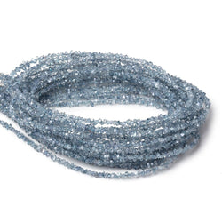 2x1-3x1.5mm Aqua Double Terminated Quartz Beads 15.5 inch 300 pieces (ONLINE ORDER ONLY)