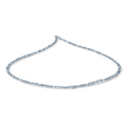 2x1-3x1.5mm Aqua Double Terminated Quartz Beads 15.5 inch 300 pieces (ONLINE ORDER ONLY)