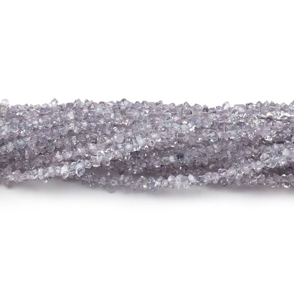 2x1-3x1.5mm Lilac Double Terminated Quartz Beads 15.5 inch 300 pieces (ONLINE ORDER ONLY)