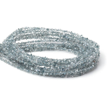 2x1-3x1.5mm Teal Double Terminated Quartz Beads 15.5 inch 300 pieces (ONLINE ORDER ONLY)