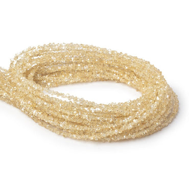 2x1-3x1.5mm Yellow Double Terminated Quartz Beads 15.5 inch 300 pieces (ONLINE ORDER ONLY)