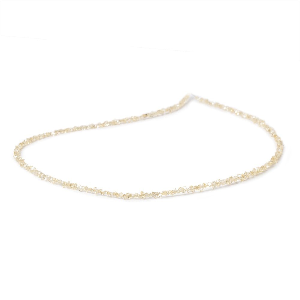 2x1-3x1.5mm Yellow Double Terminated Quartz Beads 15.5 inch 300 pieces (ONLINE ORDER ONLY)