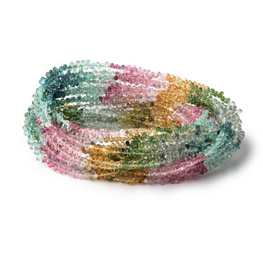2x1.5-4x2mm Afghani Tourmaline Micro Faceted Tear Drop Beads 17 inch 342 pieces AAA (ONLINE ORDER ONLY)