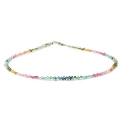 2x1.5-4x2mm Afghani Tourmaline Micro Faceted Tear Drop Beads 17 inch 342 pieces AAA (ONLINE ORDER ONLY)