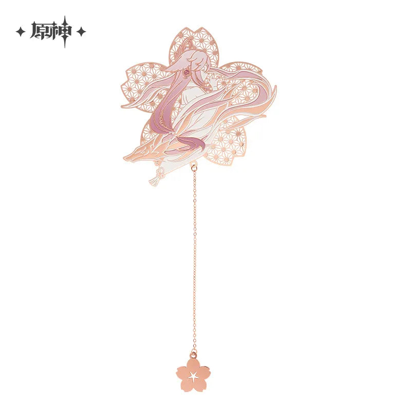 Yae Miko Impression Series Metal Bookmarks/ Keychains (ONLINE ORDER ONLY)