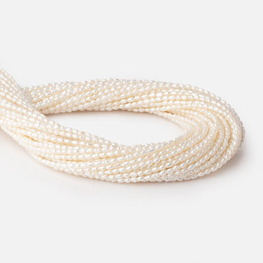 3-3.5mm Creamy Petite Baroque Freshwater Pearls 14.75 inch 100 Beads AA (ONLINE ORDER ONLY)