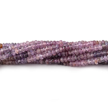 3-3.5mm Multi Color Spinel Faceted Rondelle Beads 16 inch 242 pieces (ONLINE ORDER ONLY)