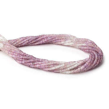 3-3.5mm Shaded Sapphire Faceted Rondelle Beads 17 inch 300 pieces (ONLINE ORDER ONLY)