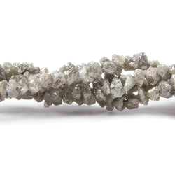3-4mm Champagne Raw Diamond Unfaceted Nugget Beads (ONLINE ORDER ONLY)