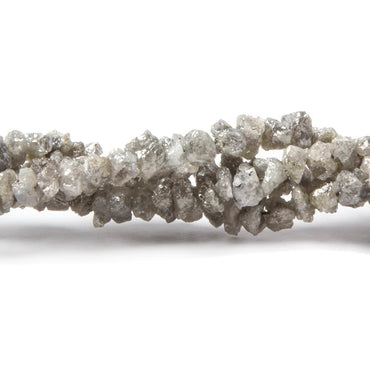 3-4mm Champagne Raw Diamond Unfaceted Nugget Beads (ONLINE ORDER ONLY)