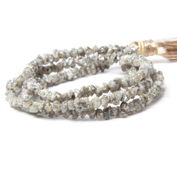 3-4mm Champagne Raw Diamond Unfaceted Nugget Beads (ONLINE ORDER ONLY)