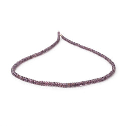 3-4mm Purple Spinel Faceted Rondelle Beads 16 inch 190 pieces AA (ONLINE ORDER ONLY)