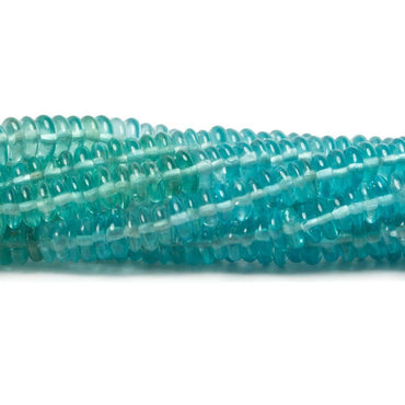3-4mm Shaded Apatite Plain Rondelle Beads 13 inch 225 pieces (ONLINE ORDER ONLY)