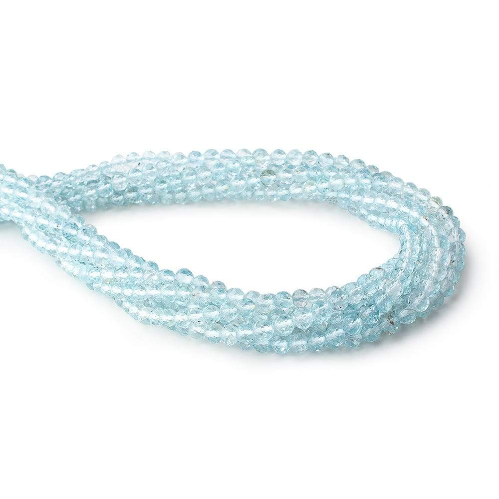 4.5-5.5mm Sky Blue Topaz Faceted Round Beads 16 inch 73 pieces (ONLINE ORDER ONLY)