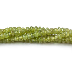 3-4mm Sphene faceted rondelle beads 18 inch 200 pieces AA (ONLINE ORDER ONLY)