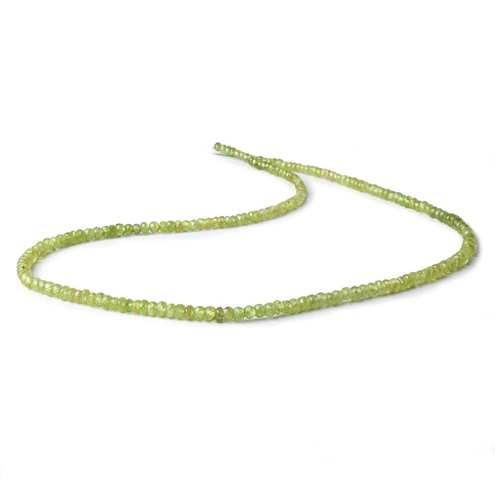 3-4mm Sphene faceted rondelle beads 18 inch 200 pieces AA (ONLINE ORDER ONLY)