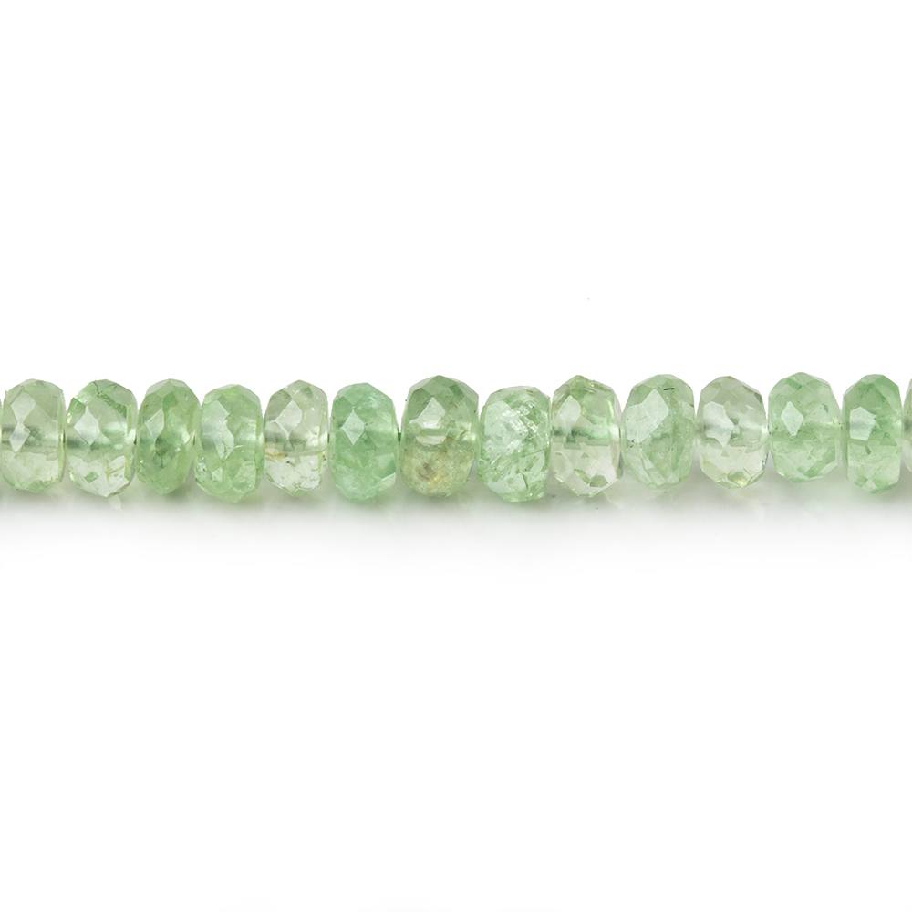 3-4mm Tsavorite Garnet Faceted Rondelle Beads 15.75 inch 187 pieces (ONLINE ORDER ONLY)