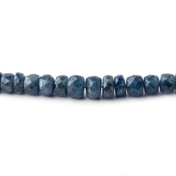 3-5.5mm Blue Sapphire Faceted Rondelle Beads 16 inch 156 pieces (ONLINE ORDER ONLY)
