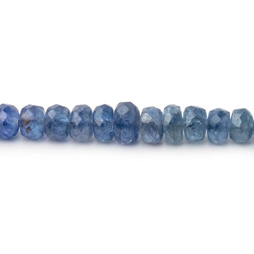 3-5mm Blue Sapphire Faceted Rondelle Beads 15.5 inch 168 pieces (ONLINE ORDER ONLY)